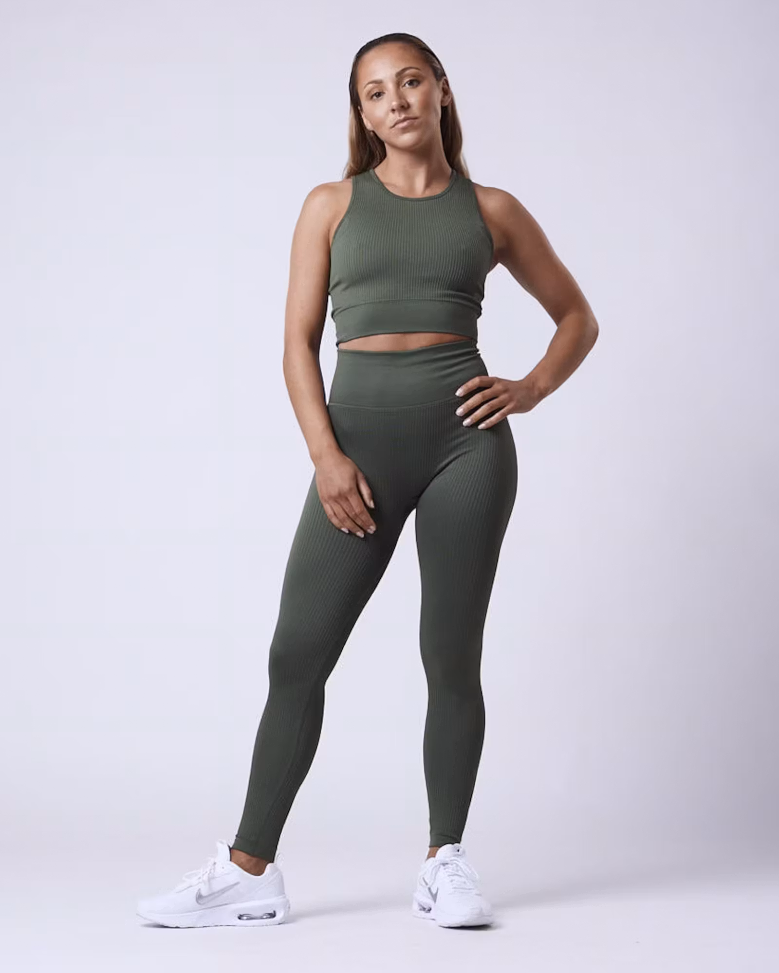 Sport Top Seamless LUMA Dam Green