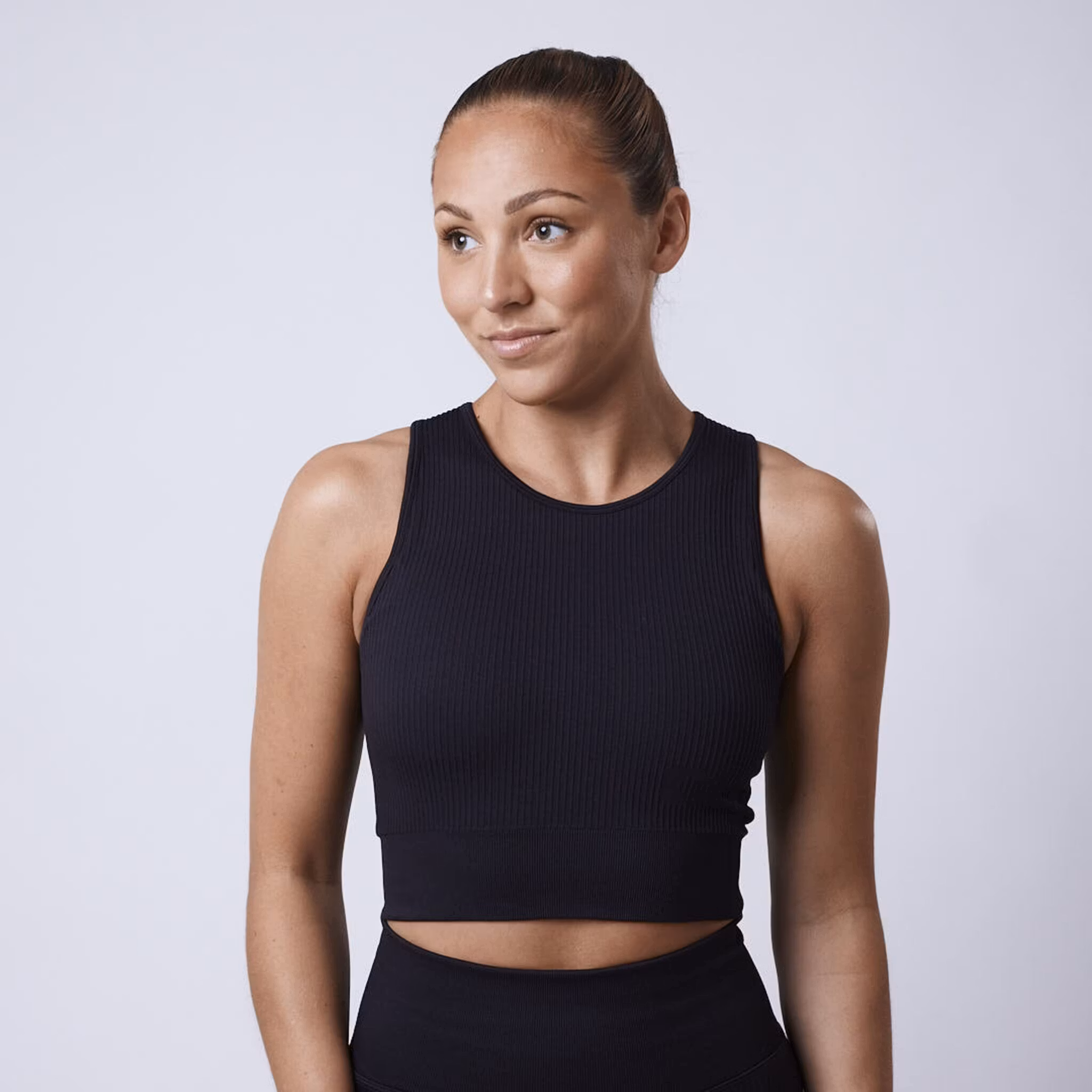 Sport Top Seamless LUMA Dam Black