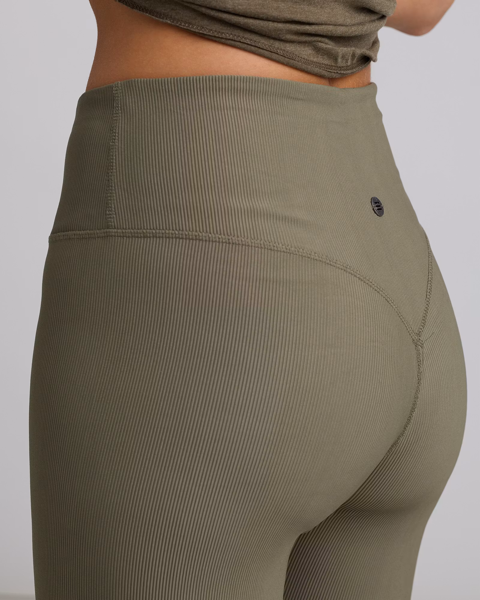 Ribbtights High Waist - Army