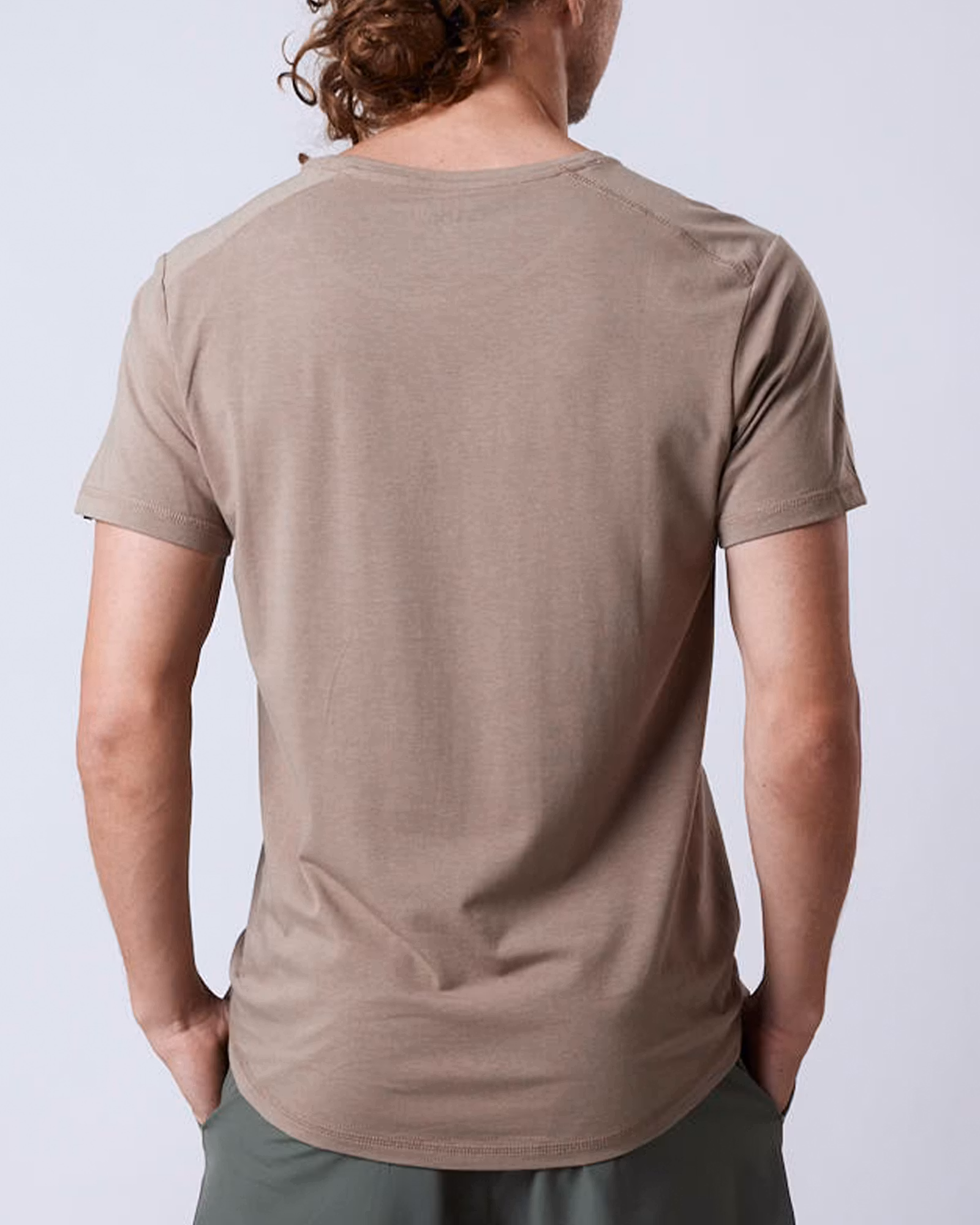 CLN Flex Bamboo T-Shirt Dk.Khaki