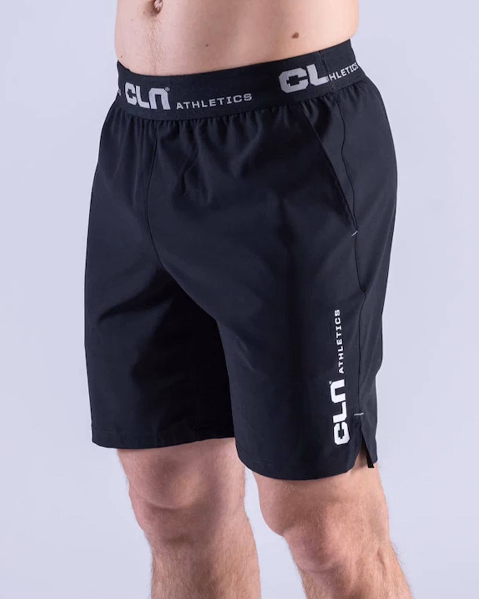 Shorts 4-vägs Stretch Loose-Fit Herr, Black
