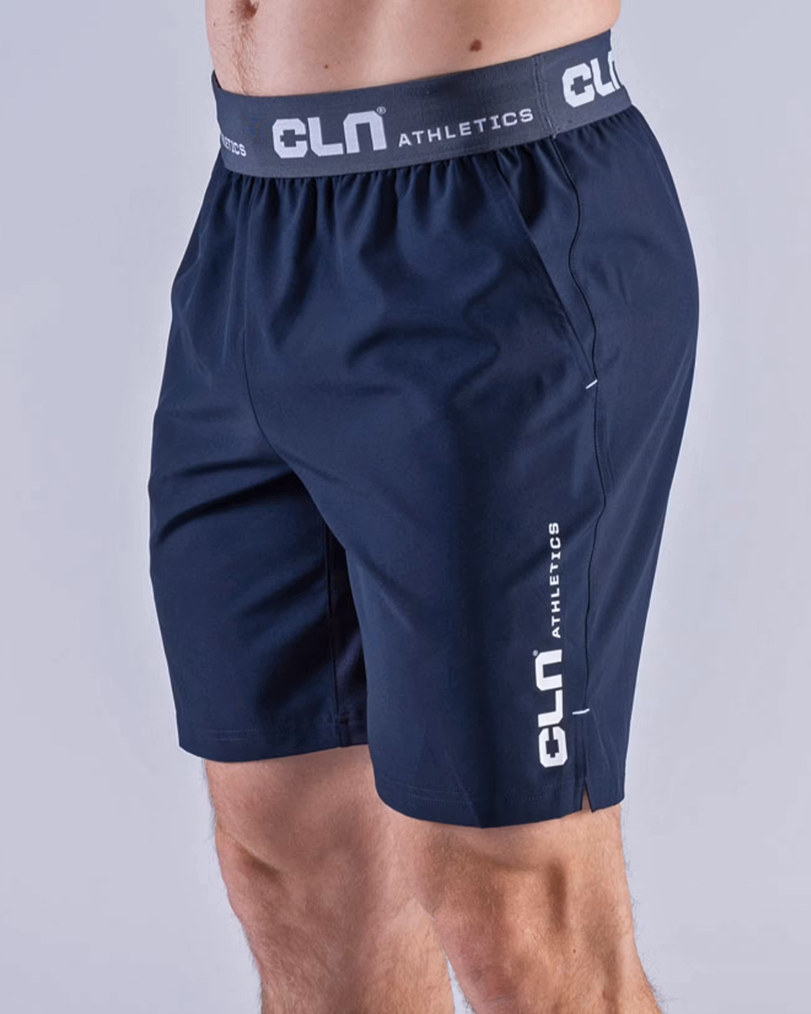 Shorts 4-vägs Stretch Loose-Fit Herr, Dk.Blue
