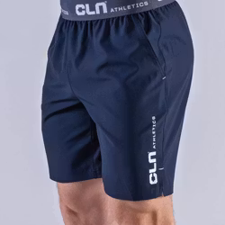 Shorts 4-vägs Stretch Loose-Fit Herr, Dk.Blue