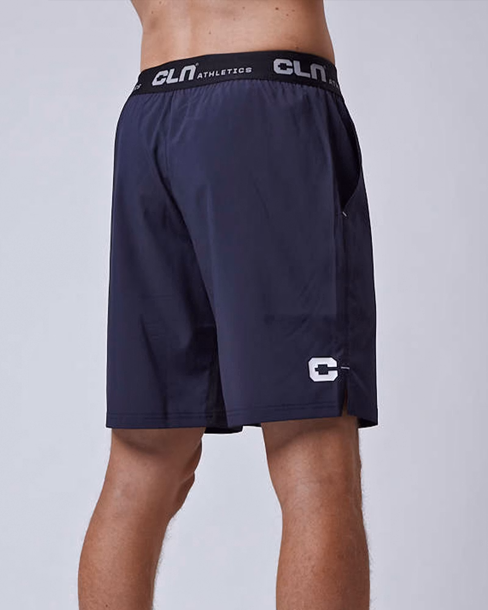 Shorts 4-vägs Stretch Loose-Fit Herr, Dk.Blue