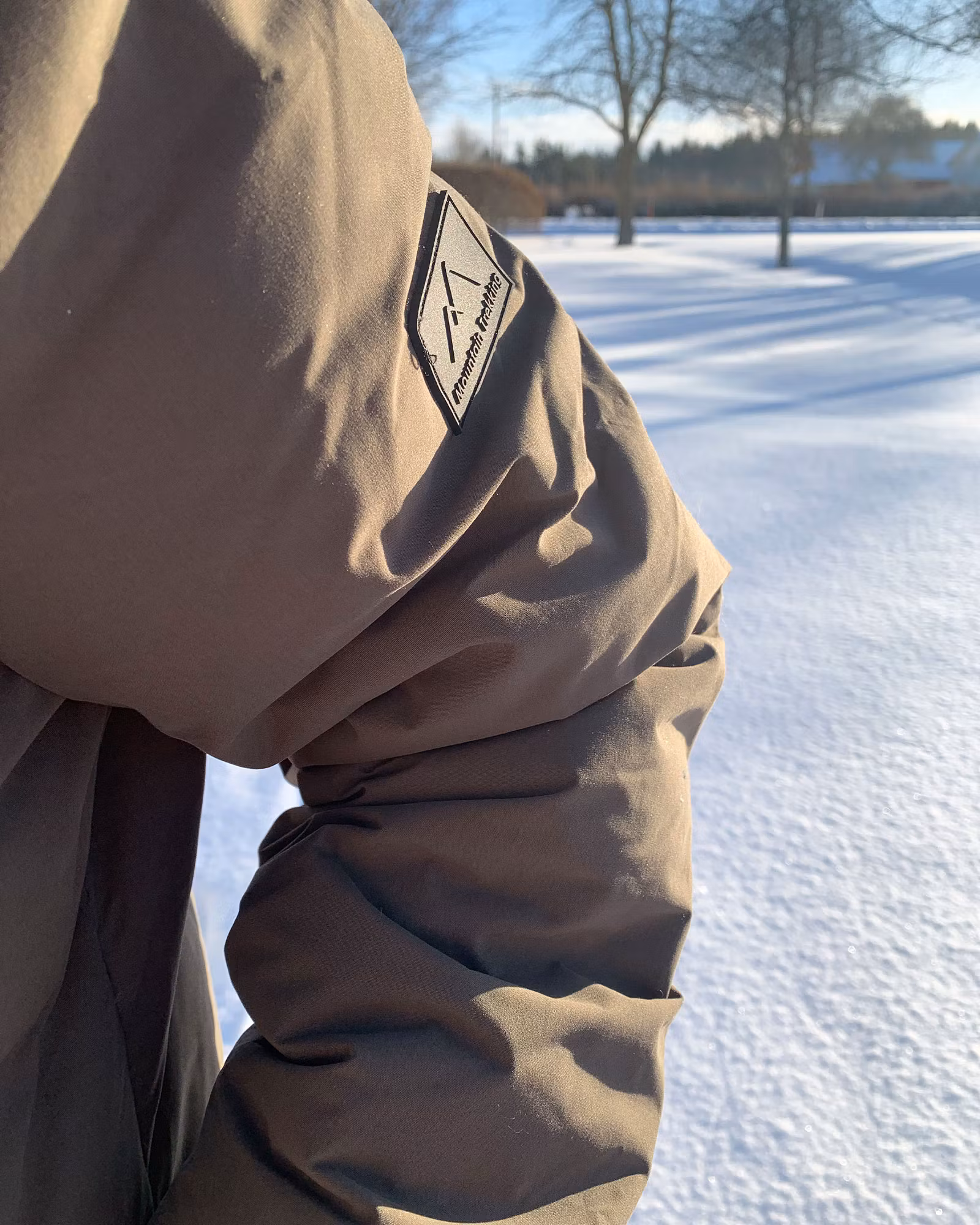 Vinterkappa Dam, Olivgrön – Värmande vinterkappa med Aqua-Tex