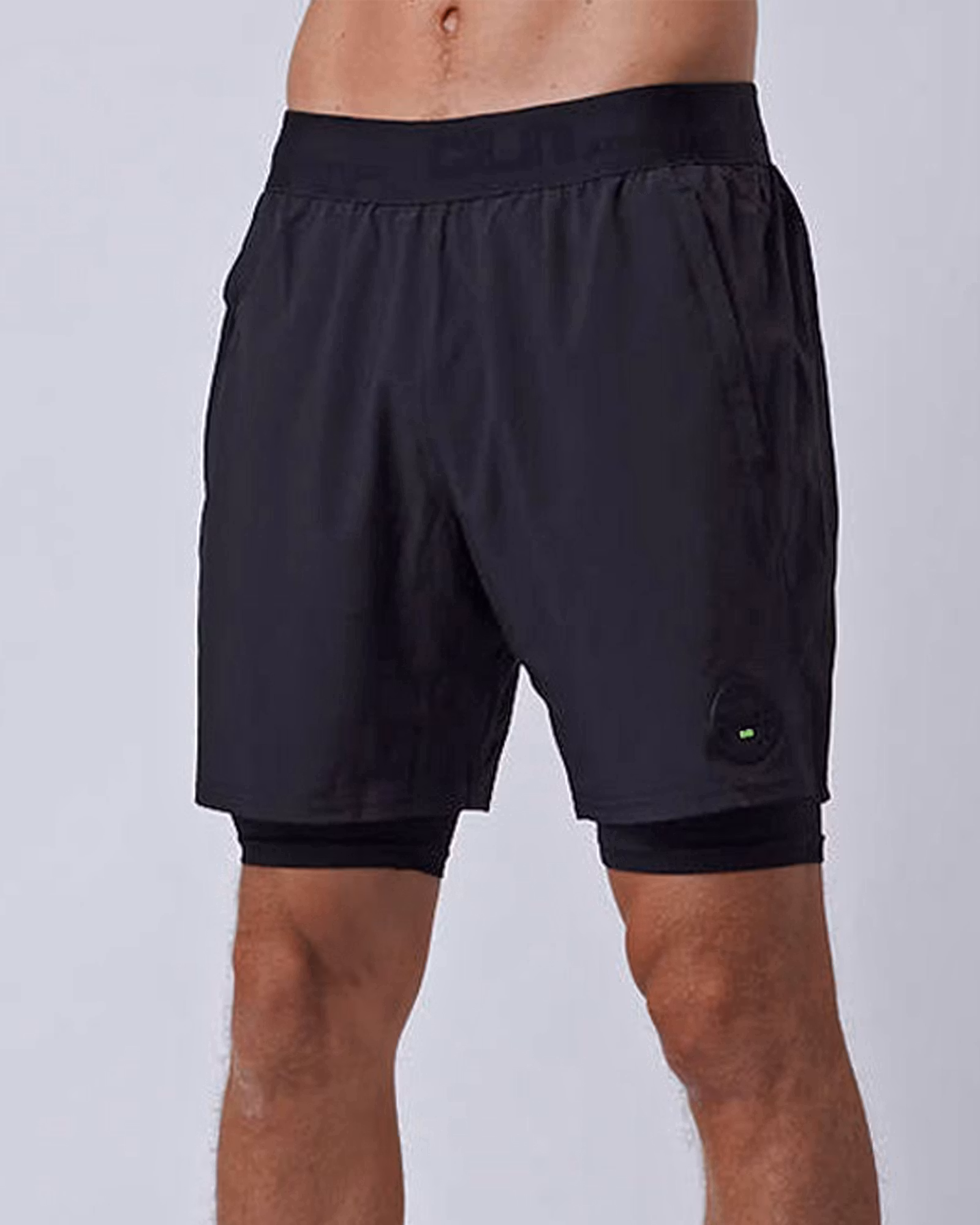 Shorts Rep 2 in 1 CLN Herr, Black