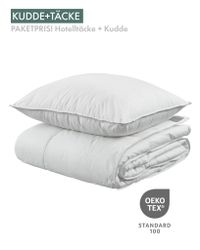 Täcke och Kudde med Hotellkänsla
