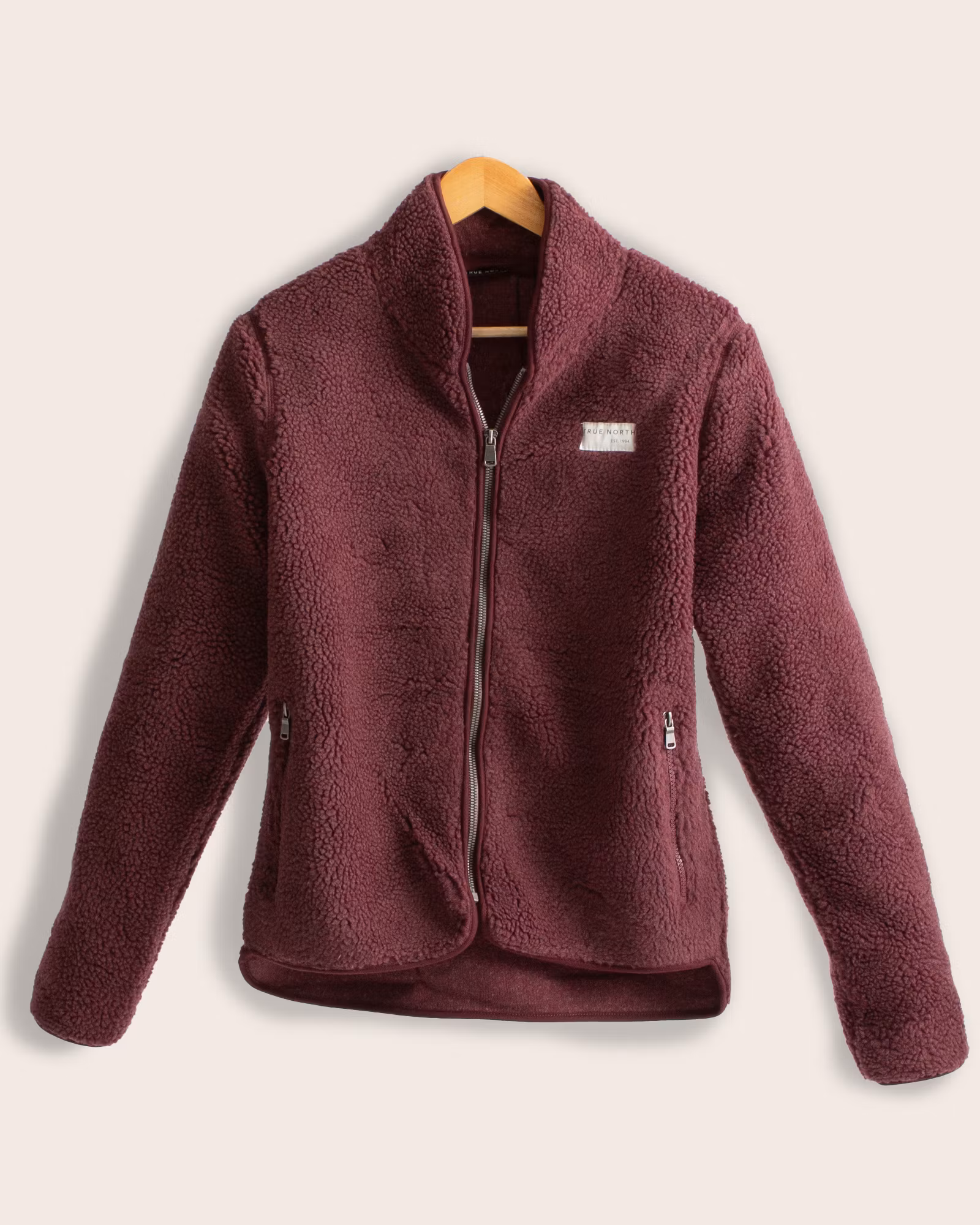 Pilejacka Full-Zip Dam Plommonlila