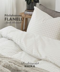 Påslakanset Birger Flanell, Off-White