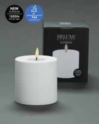 Utomhus LED-Blockljus Ø10cm - Höjd 10cm