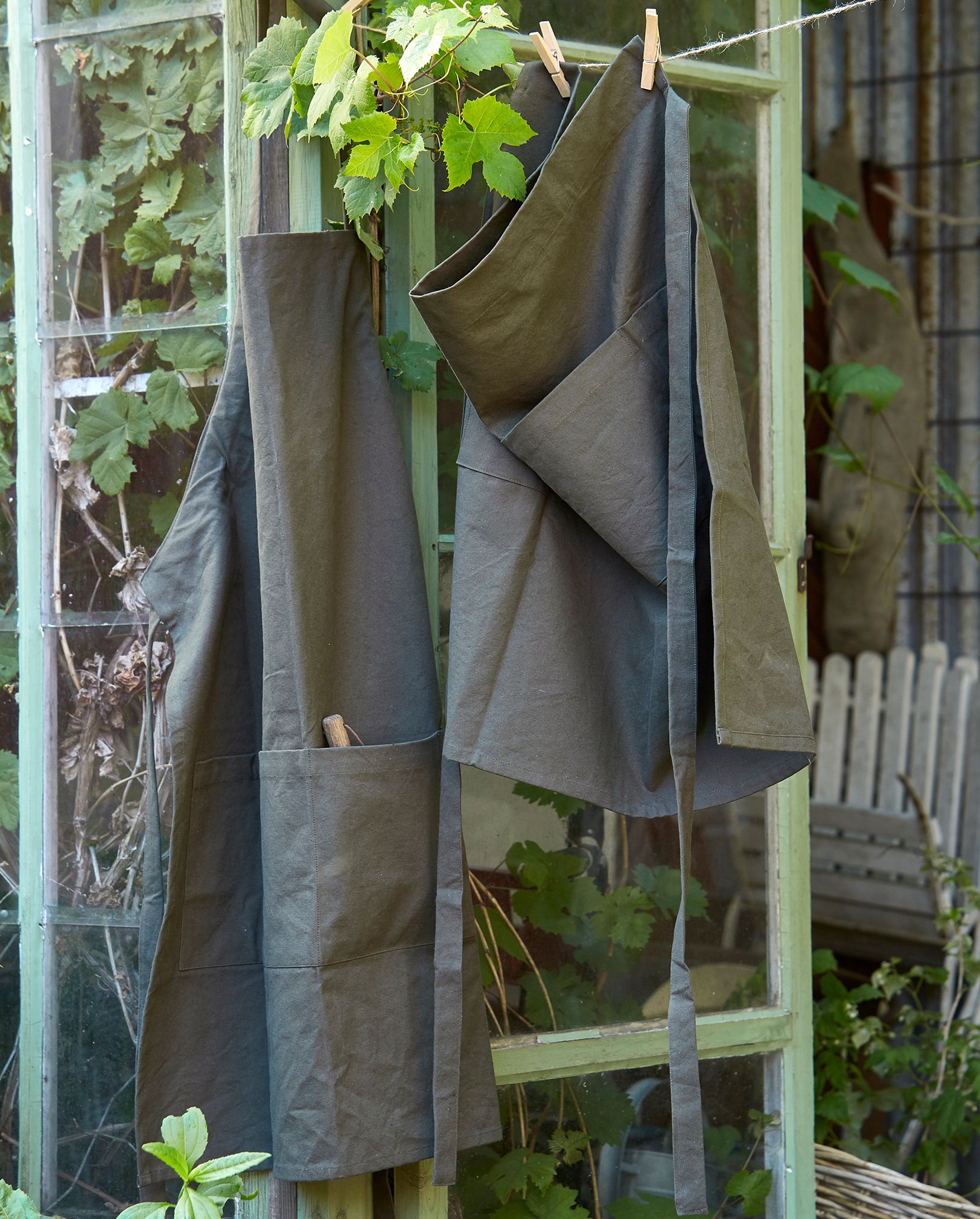 Slitstarkt Förkläde Garden Strl:70cmx90cm - Flera Färger