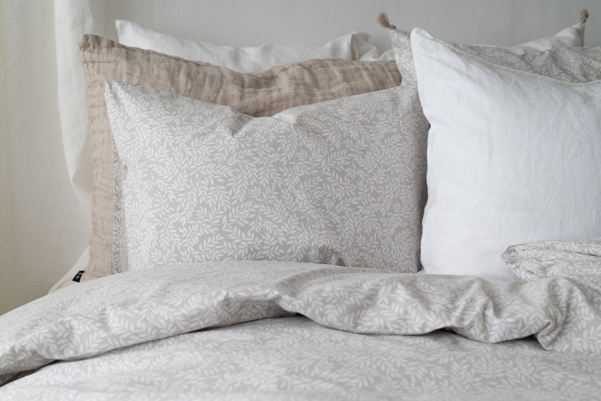 Påslakanset 2-dels Charme Cotton, Sand