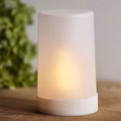 Utomhus LED-Flame med Timer, IP44 H:14,5cm