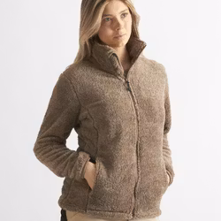 Softpilejacka Dam True North, Brun