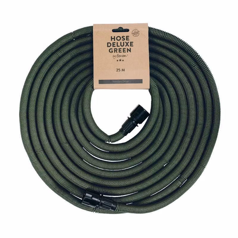 Vattenslang Deluxe, By Benson 15m/25m/50m - Green