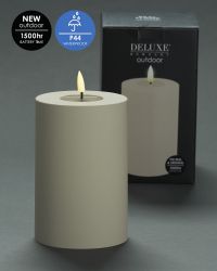 Utomhus LED-Blockljus Ø10cm - Höjd 15cm