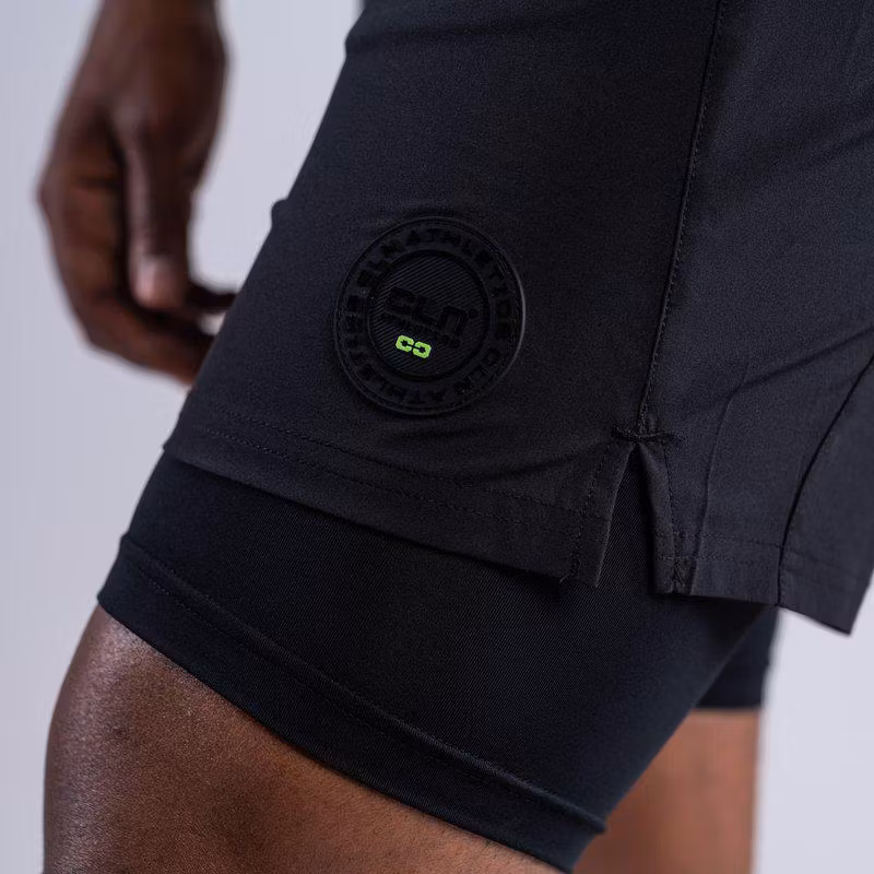 Shorts Rep 2 in 1 CLN Herr, Black