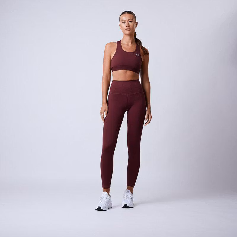 INHALE Sport Top Dam Dark Red