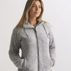 Hoodie Softpile Dam, Grey