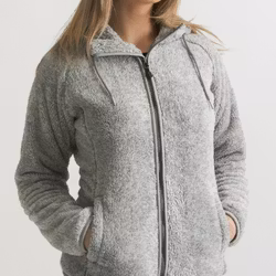 Hoodie Softpile Dam, Grey