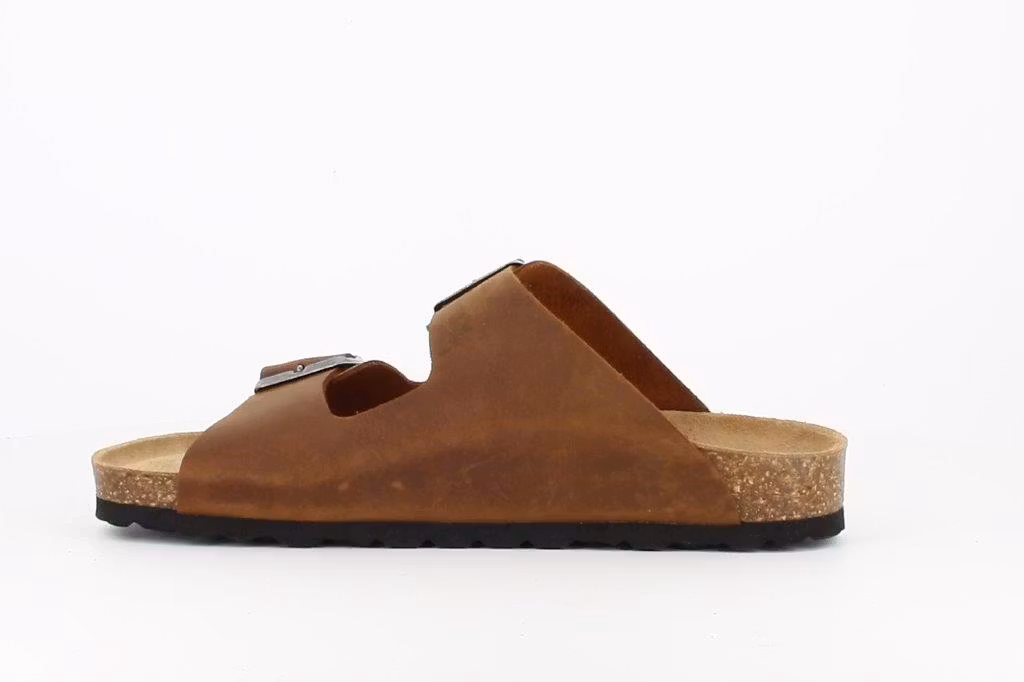 Sandaler Charlie Läder – Axelda Footwear Camel