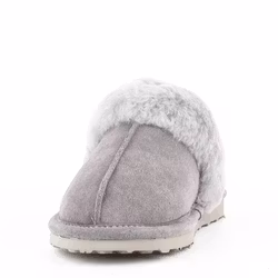 NANCY Fårskinnstofflor, Axelda - Light Grey