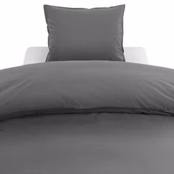 Påslakanset Washed Percale, 2del - Grafit