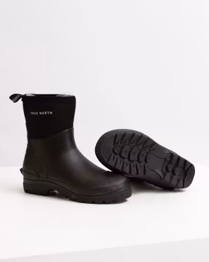 Rubber Boot Neo Low, Svart