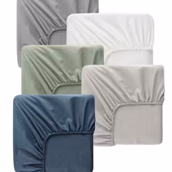 Dra-på-Lakan Bomull B180x200cm Dubbel