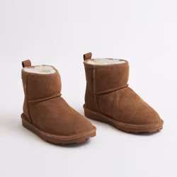 Ankelboots Fårskinn WP Chestnut