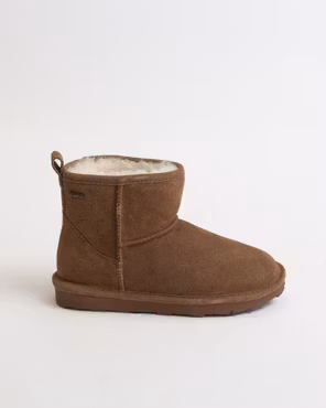 Ankelboots Fårskinn WP Chestnut