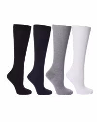 4-Pack NEUTRAL Bambu Stödstrumpor 11-14 mmHg