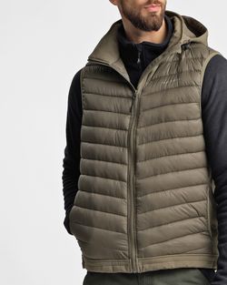 Väst Softshell-Hybrid Herr Tarmac
