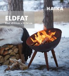 Eldfat Lia Rost, Ø50cm x H:54 cm