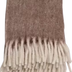 Ullpläd 130 x 170cm - Mid Brun