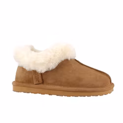 DOVRE Fårskinn Double-Faced Axelda, Chestnut/Creme