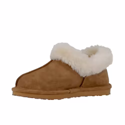 DOVRE Fårskinn Double-Faced Axelda, Chestnut/Creme