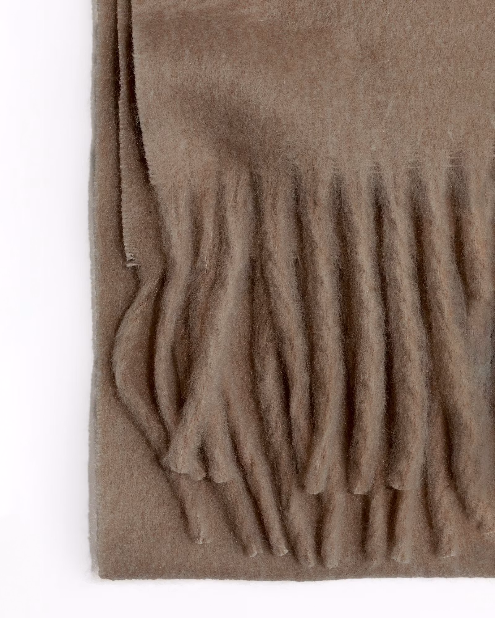 Oversized Scarf – Walnut