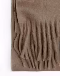 Oversized Scarf – Walnut