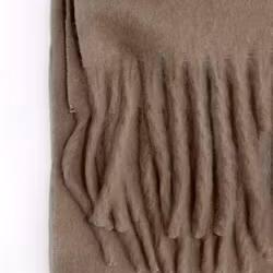 Oversized Scarf – Walnut