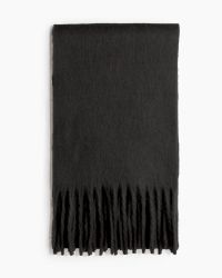 Softscarf m Fransar Oversized 41x250cm Black