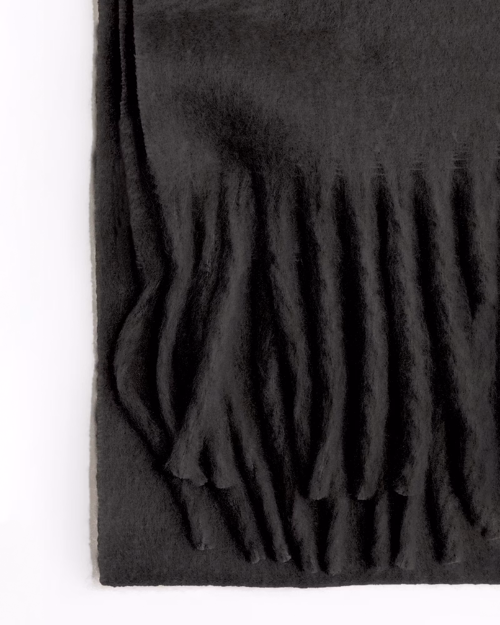 Oversized Scarf – Svart