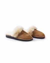 Fårskinn Slippers FJÄLL, Beige