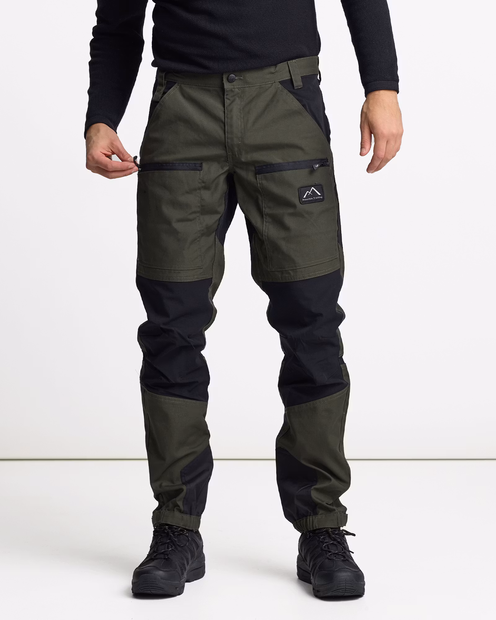 Friluftsbyxa TC 9H21 Herr, Green/Black