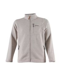 Flatfleece jacka Herr – Light Grey