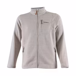 Flatfleece jacka Herr – Light Grey