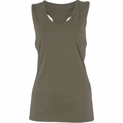 Träningslinne X-Cool Dam, Green Khaki