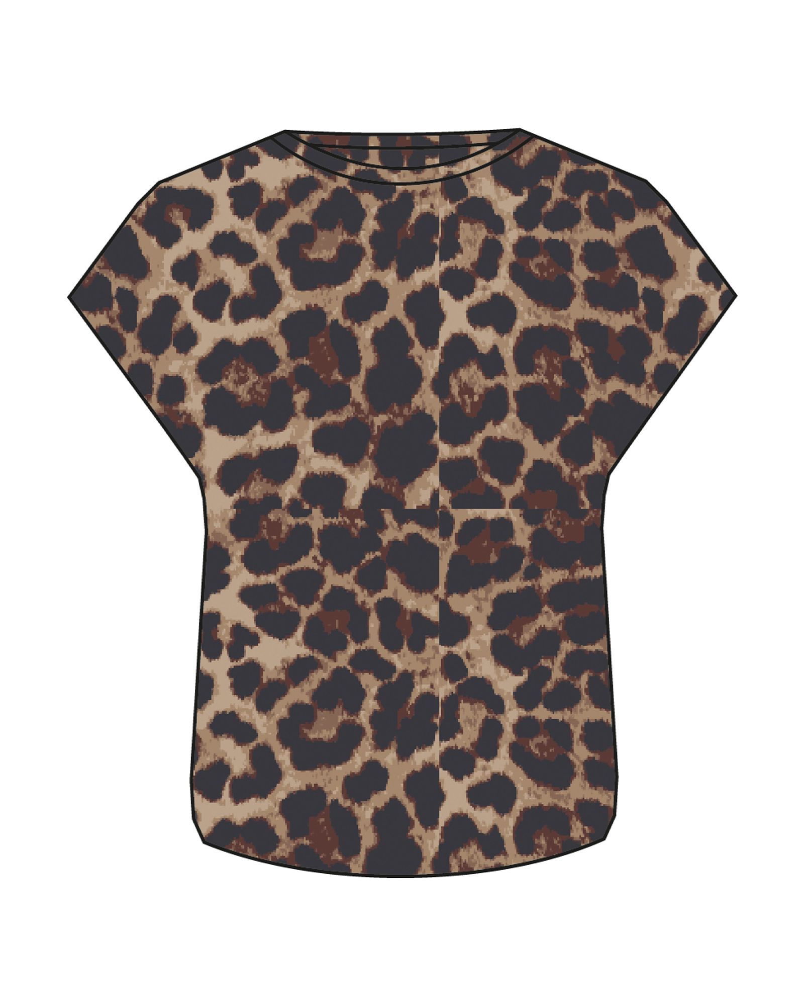 Träningstopp Loose Fit – Dam Leo