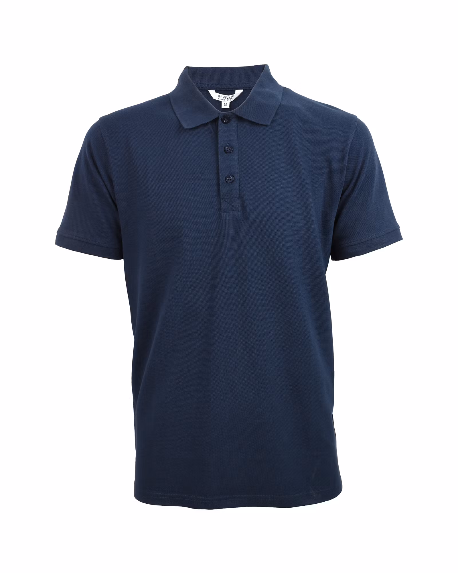 Pikétröja Regular Fit Marin