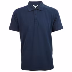 Pikétröja Regular Fit Marin
